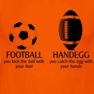 Karl_Tofel - Fajnie, ale nie można porównywać "futbolu" ("handeggu") amerykańskiego d...