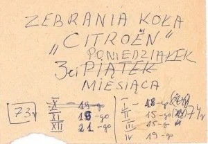 francuskie - Citroen - jak działały kluby samochodowe w PRL?
"W PRL nawet jak się mi...