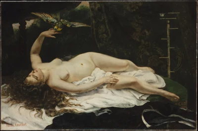 UrbanNaszPan - Woman with a Parrot (1866)
Gustave Courbet

#art #sztuka #malarstwo...