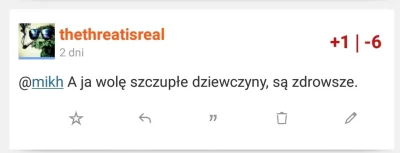 thethreatisreal - A jak kilka dni temu napisałem, że wolę szczupłe to mnie zminusowal...