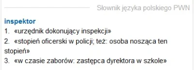 Shuin - > Co ty myslisz, ze inspektor może być tylko rządowy?

@KrS1: