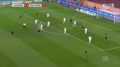 WHlTE - Augsburg 0:2 Wolfsburg - Ridle Baku
#augsburg #wolfsburg #Bundesliga #golgif...