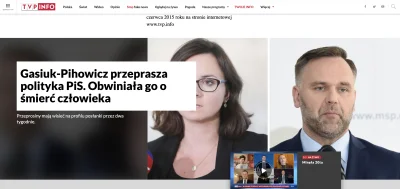 malibu990 - > „Telewizja Polska” Spółka Akcyjna w Warszawie przeprasza Pana Grzegorza...