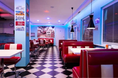 F.....8 - @EgzeQTroll Retro Diner w Tychach widać że jest mocno inspirowane lokalem w...