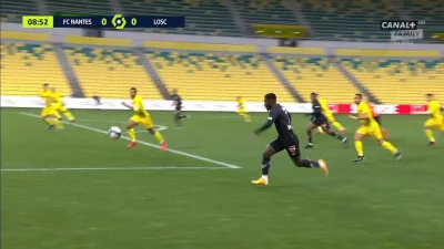 WHlTE - Nantes 0:1 Lille - Jonathan David
#nantes #lille #ligue1 #golgif #Mecz