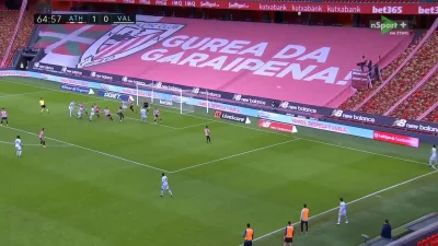 WHlTE - Athletic Bilbao 1:[1] Valencia - Gabriel Paulista 
#athletic #valencia #lali...
