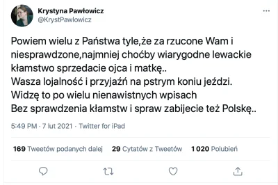 SebeQ29 - @czeskiNetoperek: Pani Krysia ma do was lewaki kilka słów. Nie ma za co