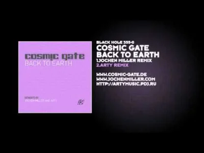 robid - #codziennietrance #trance #muzykaelektroniczna

Cosmic Gate - Back To Earth...