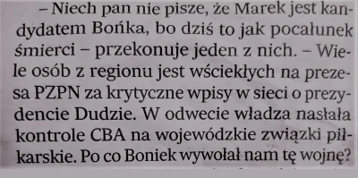 spere - bolszewicka władza pisowska mści się nawet na kopaczach piłki xDD

#boniek ...