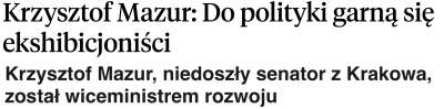 a.....n - > Kto tak twierdzi? Ano Krzysztof Mazur, były prezes Klubu Jagiellońskiego,...