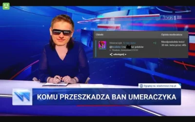 Sandrinia - @Umeraczyk ma bana na 3 miesiące. Robimy akcję #freeumeraczyk xD bo komu ...