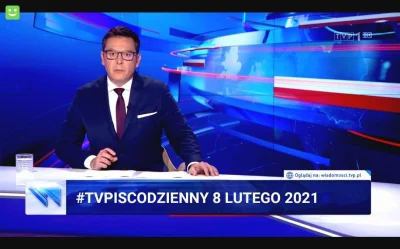 jaxonxst - Skrót propagandowych wiadomości TVPiS: 8 lutego 2021 #tvpiscodzienny tag d...