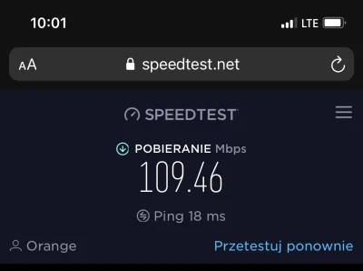 chkzy - Czemu w #Orange mam lepszy internet w LTE niż w #5G ???