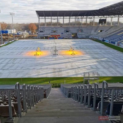 Projekt_Inwestor - W Szczecinie sprawnie postępuje budowa nowego stadionu miejskiego....