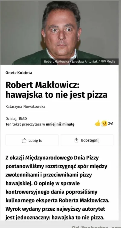 chosenon3 - W końcu ktoś to głośno powiedział. Szach mat.
#pizza #gotujzwykopem #hehe...