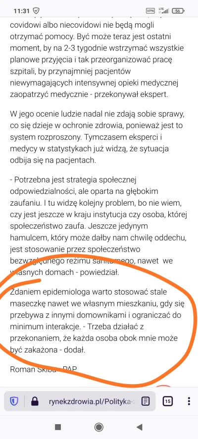 Krupier - @yungdupa: wśród domowników też noś bo trzeba działać z przekonaniem, że ka...