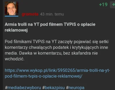 Noxgate - Jeden troll pisze coś o innych trollach.
https://www.wykop.pl/wpis/5547191...