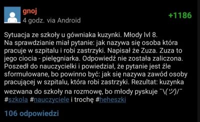 Szloch - W nawiązaniu do tego wpisu #szkola #nauczyciele. Nie wiem, czy ten dzieciak ...