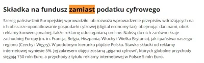 Tom_Ja - @jaxonxst: PiS oczywiście kłamie ws. podatku cyfrowego. Diabeł tkwi w szczeg...