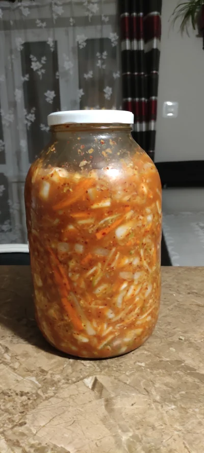 bomba4 - Lubię od czasu do czasu co nieco zakisić. Dziś #kimchi 
#gotujzwykopem