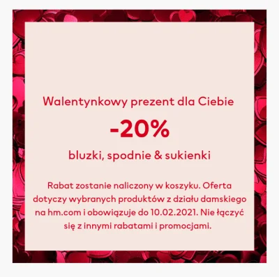 Myndel - Czemu oferta walentynkowa H&M dotyczy tylko produktów z działu damskiego?
#...