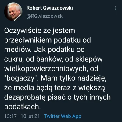 Volki - @Wedam Nawet Gwiazdowski zauważył, że media nie informowały tak bardzo jak pr...