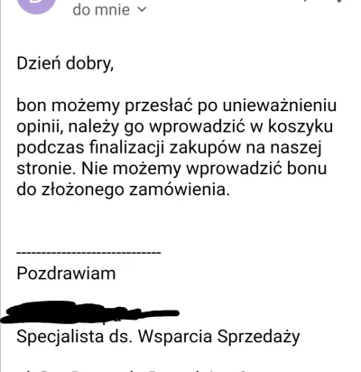 Mazurskimazur - Tak się robi dobre opinie i oceny na Ceneo. 

Dadzą bon, jak uniewa...