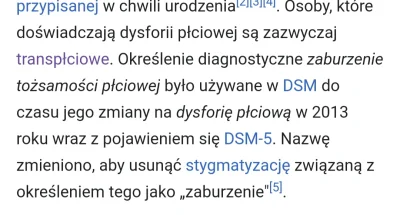 Cyprok - Zresztą dysforia była dawniej nazywana zaburzeniem tożsamości płciowej, nazw...