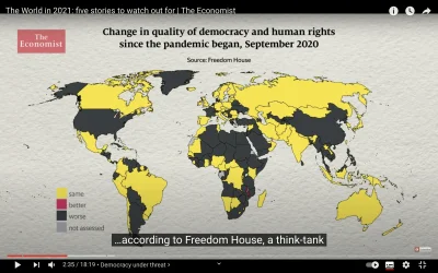 netizen - @Moisze: Zależy, gdzie ucho przyłożysz. The Economist (za Freedom House) uw...