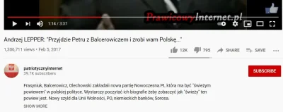 eoneon - Przyjdzie Petru z Balcerowiczem i zrobi wam Polskę - Andrzej Lepper

Obejr...