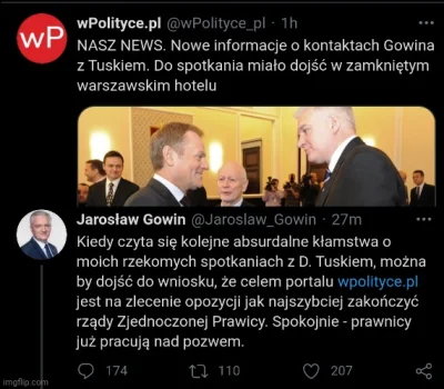 jaroty - NASZ NEWS. Zero zaskoczenia! Gowin pozywa rzekomo "rzetelny" portal za FAKE ...