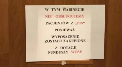 vx77 - To był inny lekarz.

 Wojciech Wieczorek, lekarz, który na drzwiach gabinetu ...