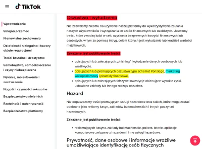 renalum - TikTok zakazał promowania multi-level marketingu i innych piramidalnych osz...