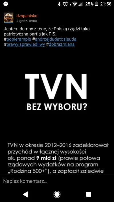 boskakaratralalala - Pisowski troll bez honoru @dzapanisko rozpowszechnia kłamstwa i ...