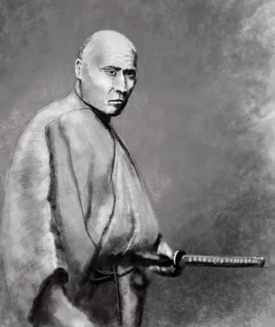 koomeet - #rysujzwykopem #tworczoscwlasna #portret #samuraj #japonia
spamuje rysunka...