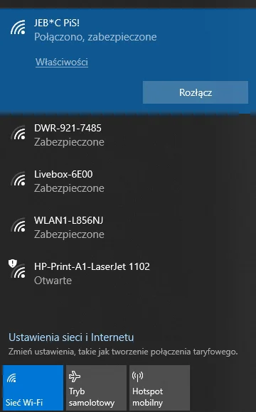 A.....a - Halo #warszawa, tu #krakow, też wam działa Internet? 

#m0deracja mi już ...