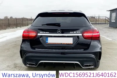 malinowydzem - „Sprzedaję Mercedesa GLA 45 AMG z minimalnym przebiegiem. Stan auta ja...