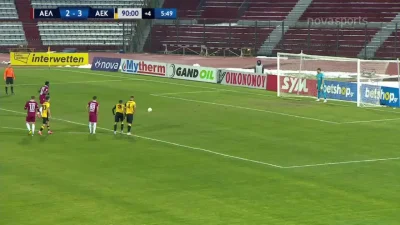 antychrust - Damian Szymański 90+7' (AE Lárissas 2:4 AEK, grecka Super League).
#gol...