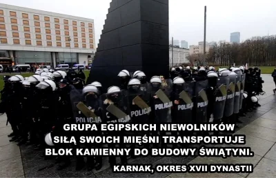 Pawcio_Racoon - Żeby siły policyjne musiały pilnować pomnika xd Jak PiS straci władze...