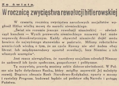 szurszur - Ta, a zauroczenie Hitlerem w narodowej prasie to też pewnie nieprawda?