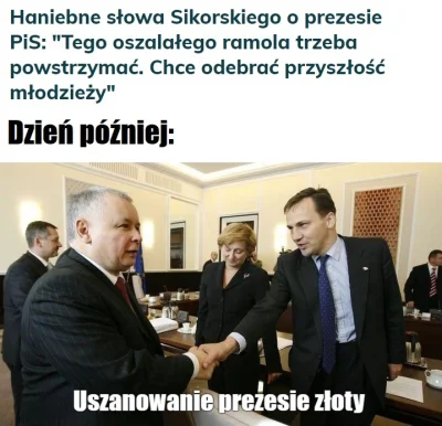 wykopowicz_ka - Kiedy wyżej srasz niż dupę masz ( ͡° ͜ʖ ͡°)
#sikorski #radoslawsikor...