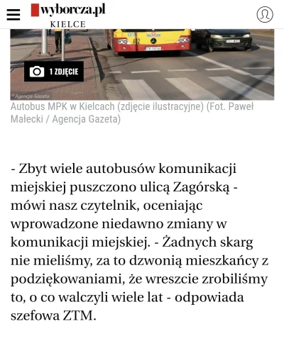 SpadajDoWulkanu - #kielce znacie kogoś, kto by dzwonił do ZTM z podziękowaniem? ( ͡° ...