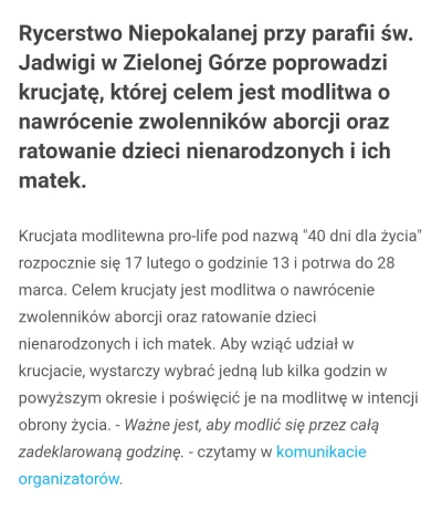 s.....3 - XDD 
#bekazkatoli #bekazprawakow #aborcja #zielonagora