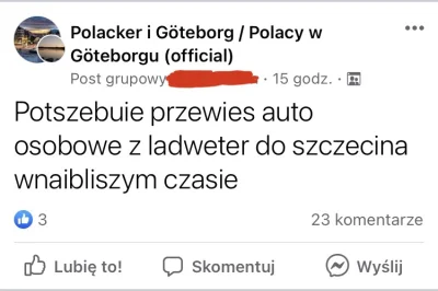 elwisz - I tak się żyje na tych polskich grupkach ( ͡° ͜ʖ ͡°) #emigracja #szwecja #go...