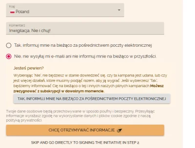 mrq - Nie, dla inwigilacji - spoko.
Ale ta strona tez nie do końca jest w porządku z...