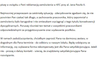 KEN-ET - Witajcie wykopki mam do was pytanie ostatnio złożyłem zamówienie w kfc i prz...