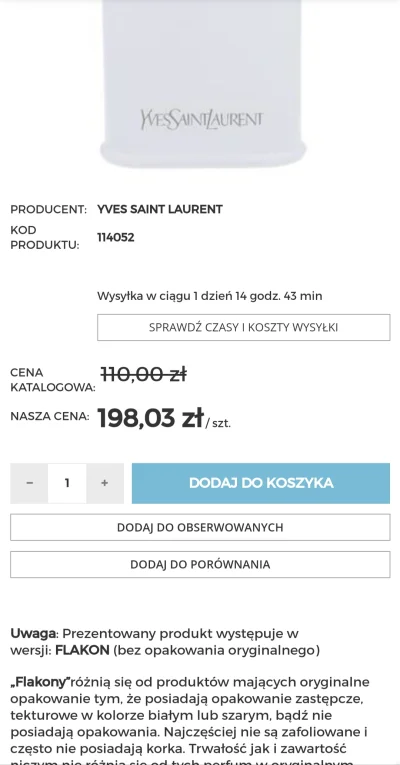 Slejpnir - Kouros jest tak zajebisty, że w promocji kosztuje drożej niż normalnie #pe...