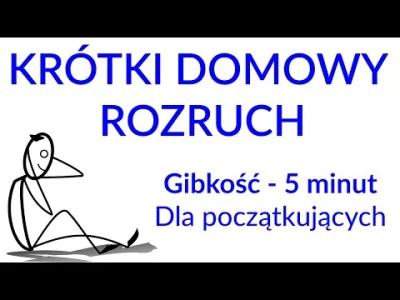 SVCXZ - Prosty domowy rozruch całego ciała w 5 minut - bez sprzętu z akcentem na popr...