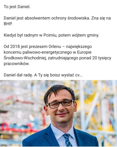 kujol - Bądź jak Daniel! 
#tvpis