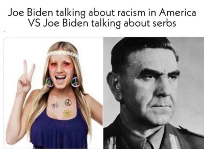 RogerCasement - @RogerCasement: Joe Biden:

 Serbs are illiterates and degenerates
...